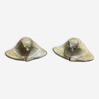 Pair of “scandinavian design” ceramics.