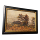 Provencal painter painting Devouassoux