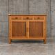Wood combination sideboard / side board / dresser / 2 x drawer / 1970s