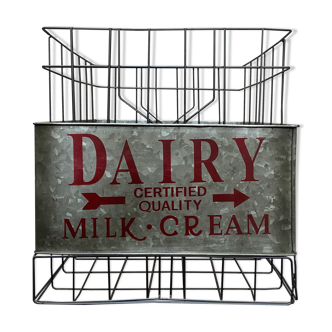 very nice metal milk case