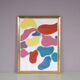 Framed ceramic artwork from the 1990s by Jan Snoeck, Netherlands.