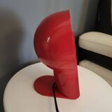 Lampe vintage Panda GUZZINI- Ambrogio Pozzi  rouge