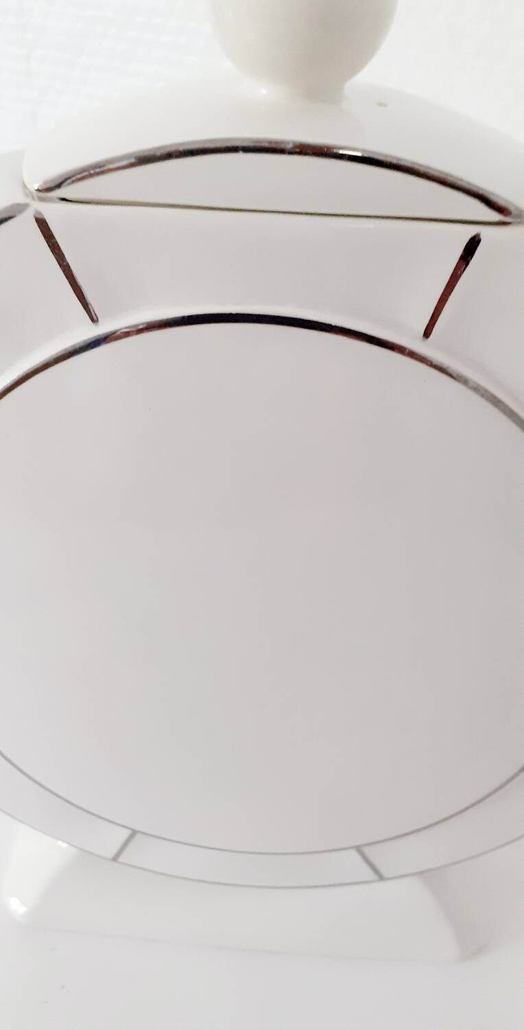 Digoin art deco porcelain coffee pot