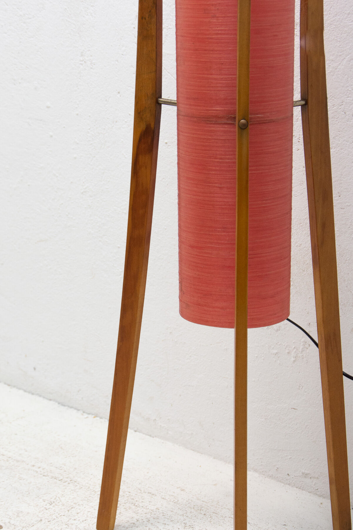 Mid century Rocket floor lamp, Brussels period, 1950´s, Czechoslovakia