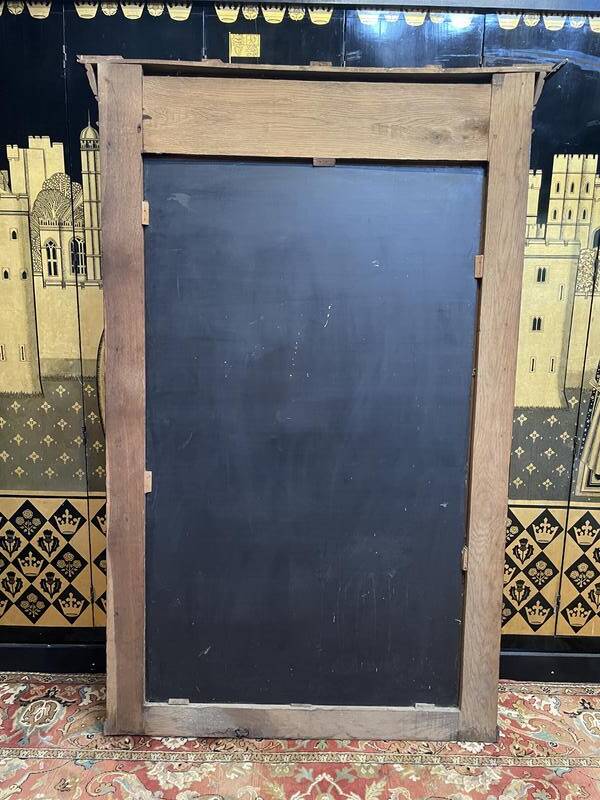 Renaissance style mirror - Haute époque in oak