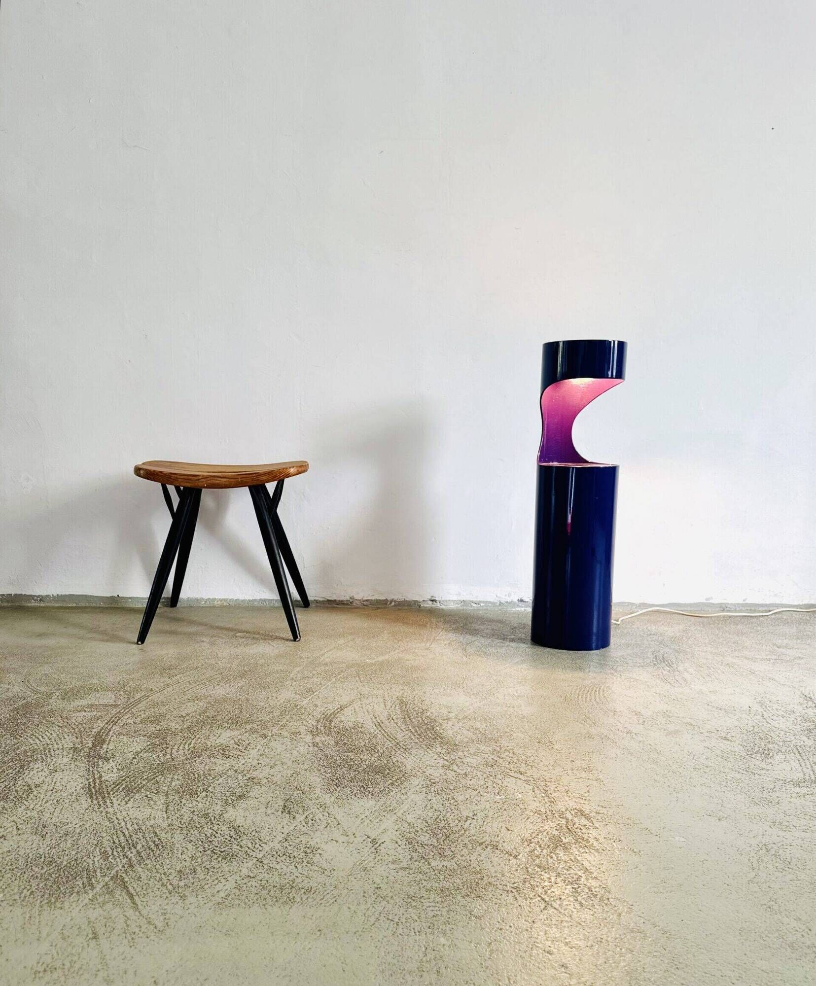 Model 879 Space Age Floor Lamp By Erik Van Buijtenen For Nebu, The Netherlands 1970S