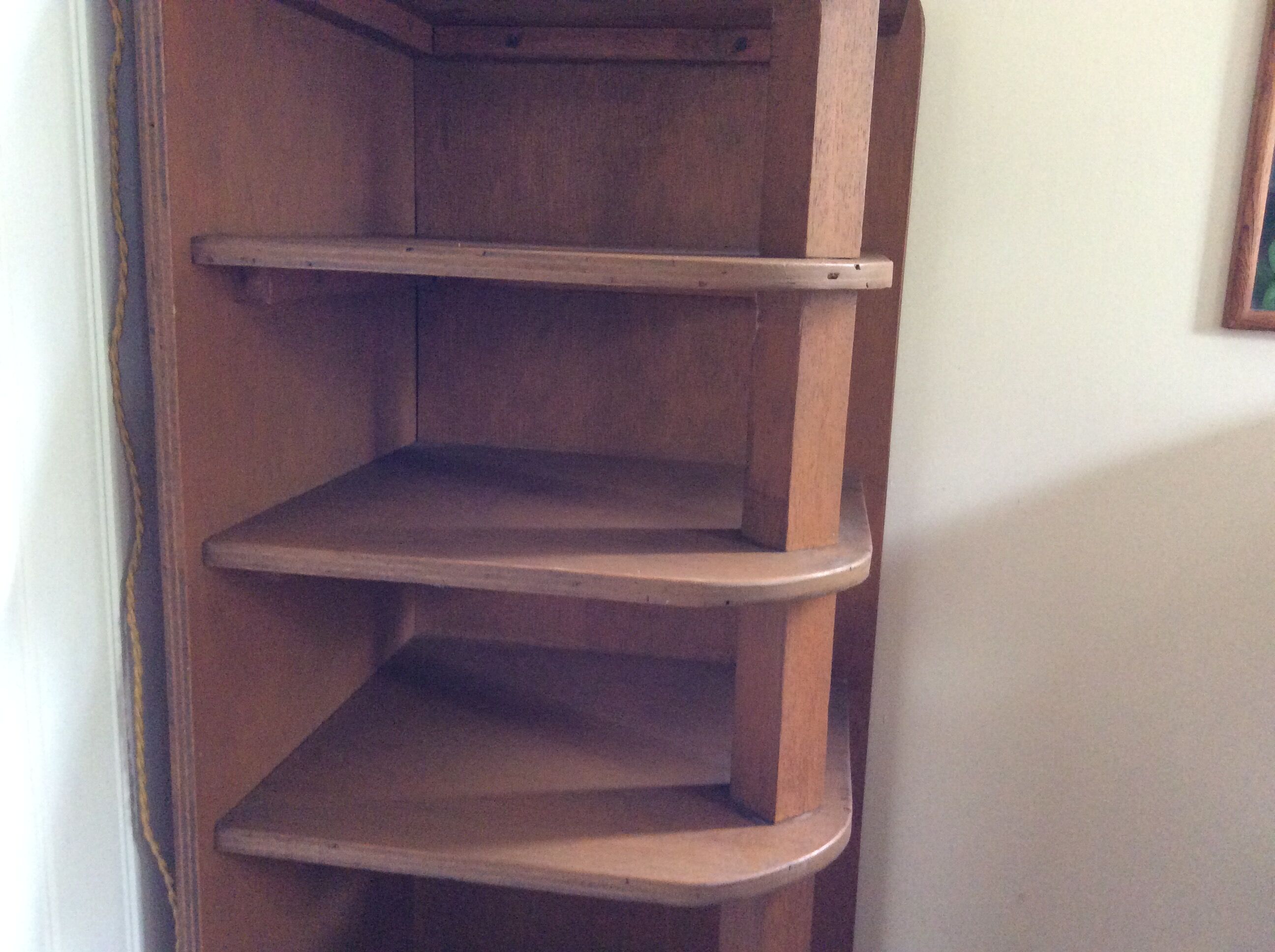 Wooden shelf