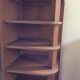 Wooden shelf