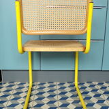 Yellow Cesca Breuer chair