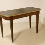 Console or half-moon desk with drawer