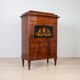 19th Century Mahogany Secretary Desk, French Polish