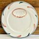 Set of 6 old Digoin Sarreguemines asparagus slushie plates