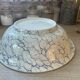 Old hollow iron earth dish J.Vieillard