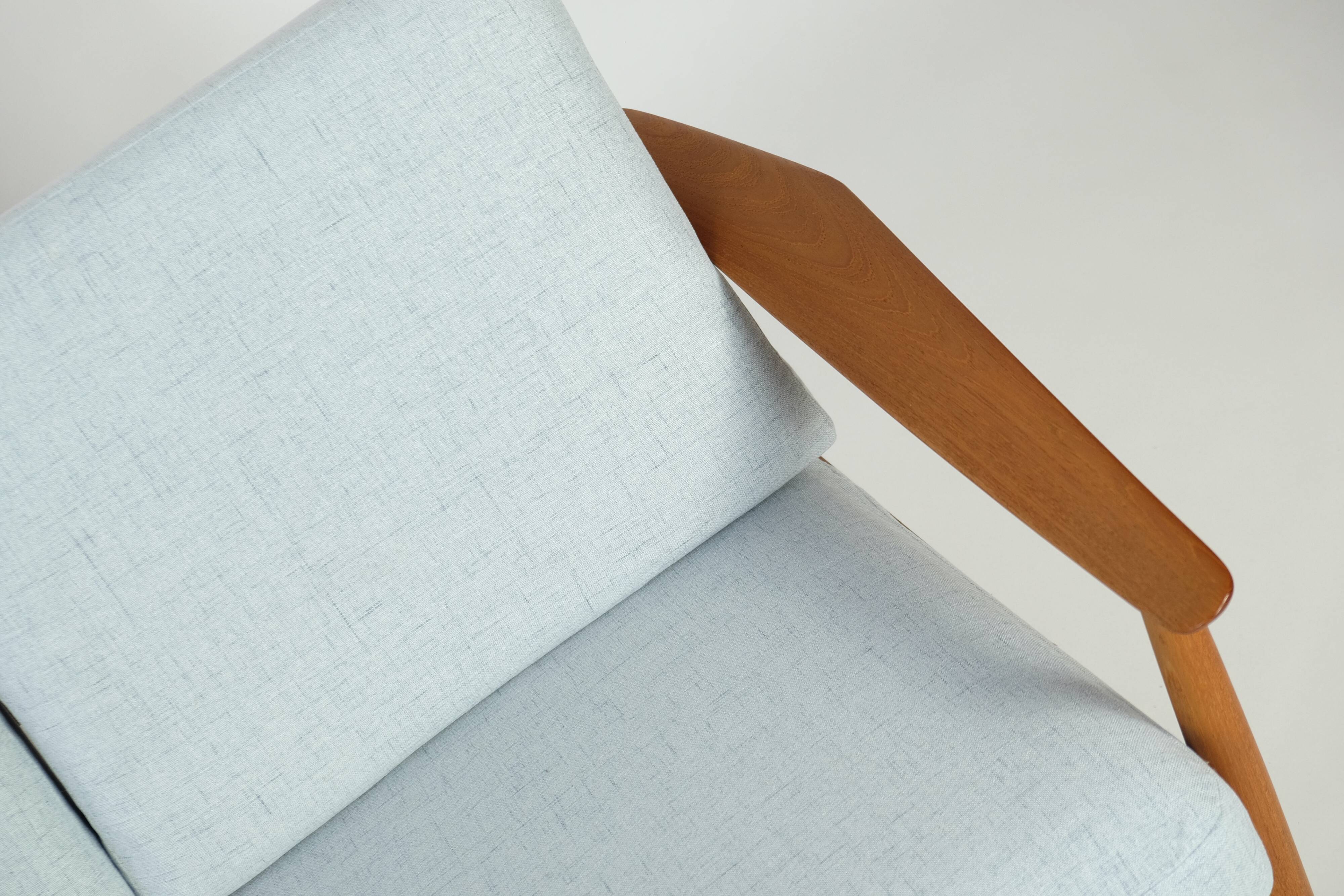 Danish Teak 3-seater Sofa by Arne Vodder 60er Vintage Mid-Century Design