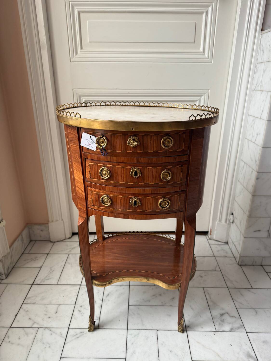 Louis XV period chiffonnier table