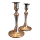 La Redoute x Selency pair of brass candlesticks 19