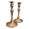 La Redoute x Selency pair of brass candlesticks 19