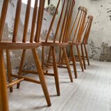 4 Scandinavian chairs Sweden Stolfabrik