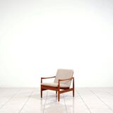 2 chaises longues en teck par Skive Mobelfabrik