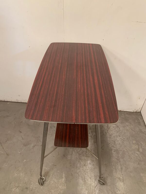 Desserte des années 1960 en acajou XX siècle