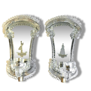 Deux appliques italiennes