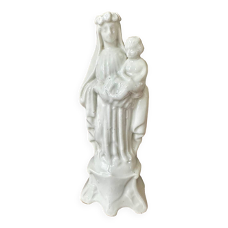 Vierge à l’enfant en porcelaine