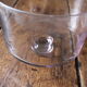Glass bell cap