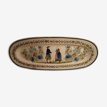 Plat porcelaine Henriot Quimper