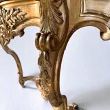 Gilded Louis XV style console