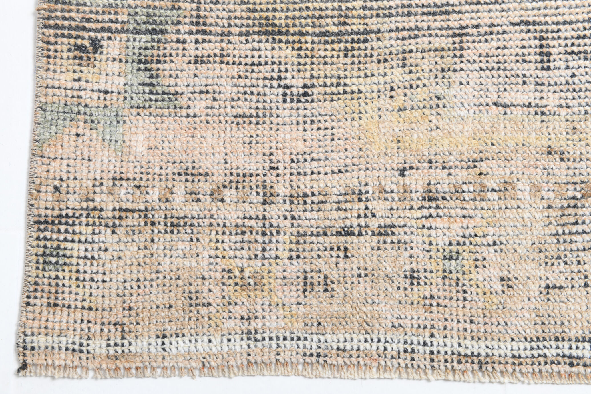 3x11 faded scandinavian vintage runner rug, 335x90cm