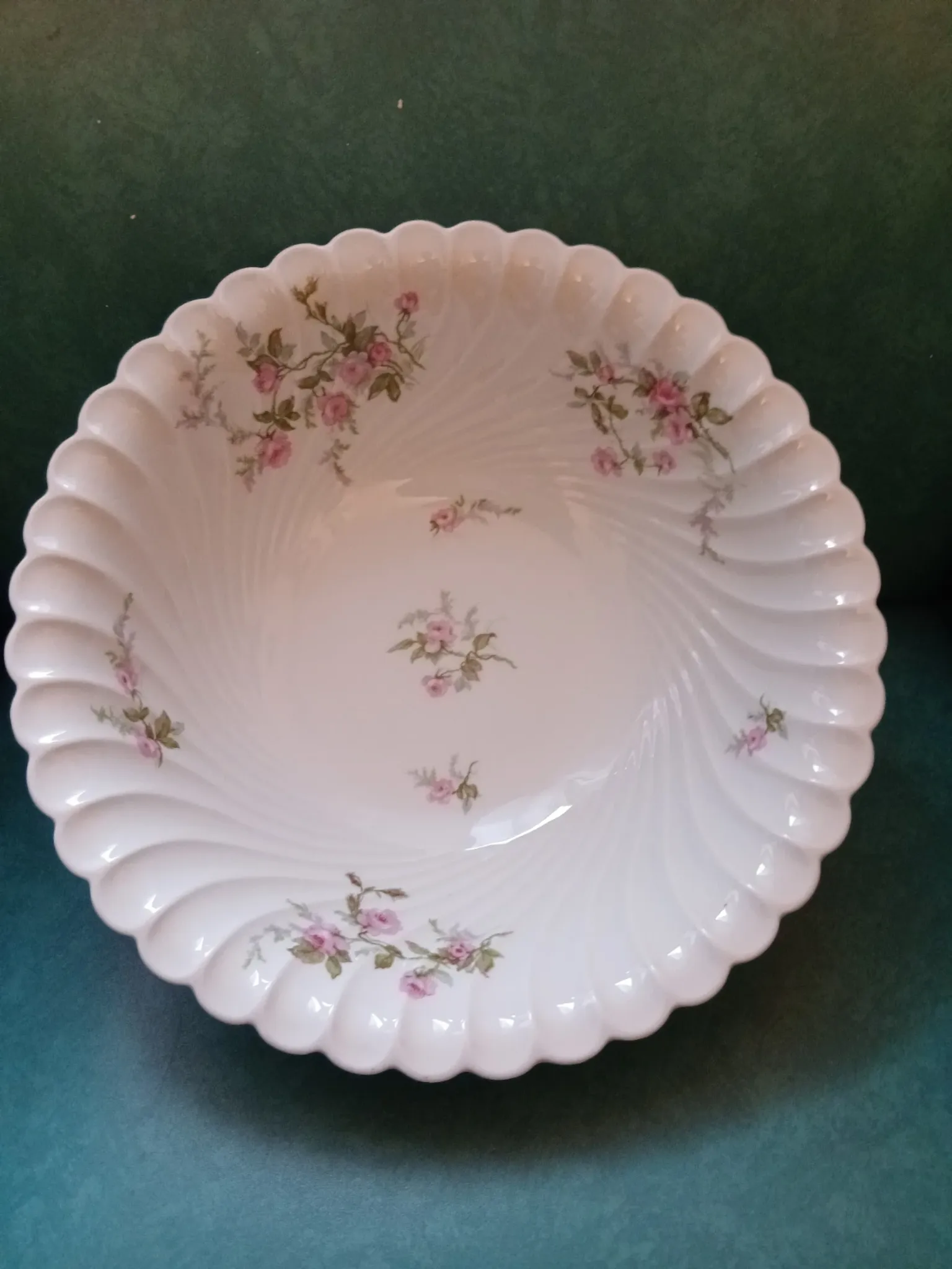 Limoges porcelain salad bowl Haviland France
