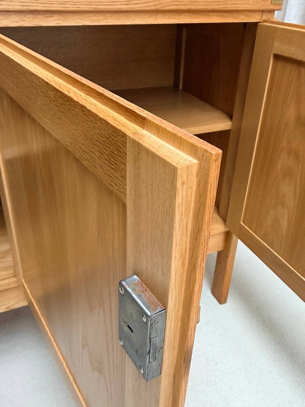 Oak buffet, Jos De Mey, Van den Berghe-Pauvers, Ghent, Belgium, 1970s