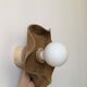 Square Coco Ceramic Wall Light - Chocolate Jelly