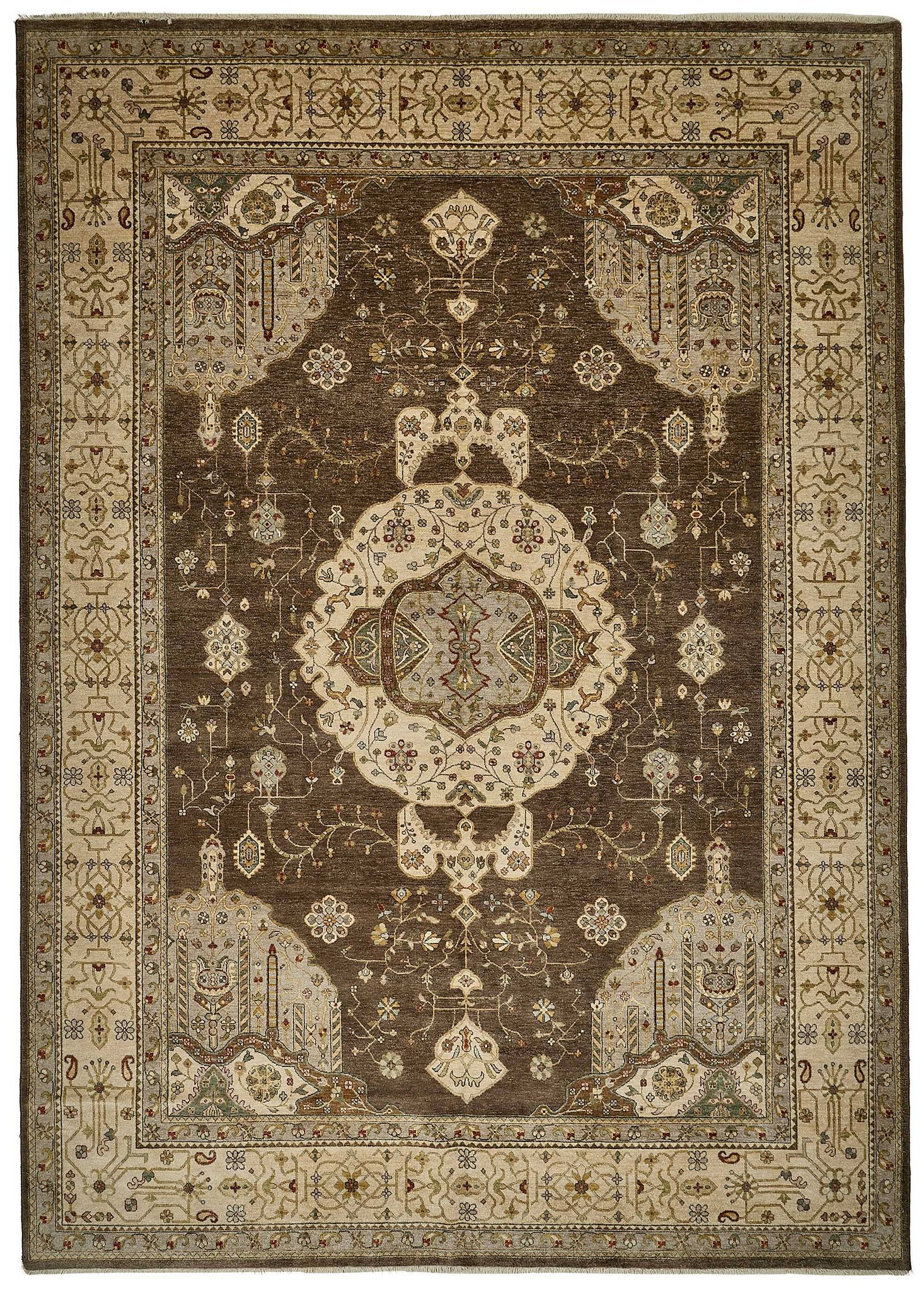 Turkish Handknotted Wool Oushak Rug 304 cm x 424 cm