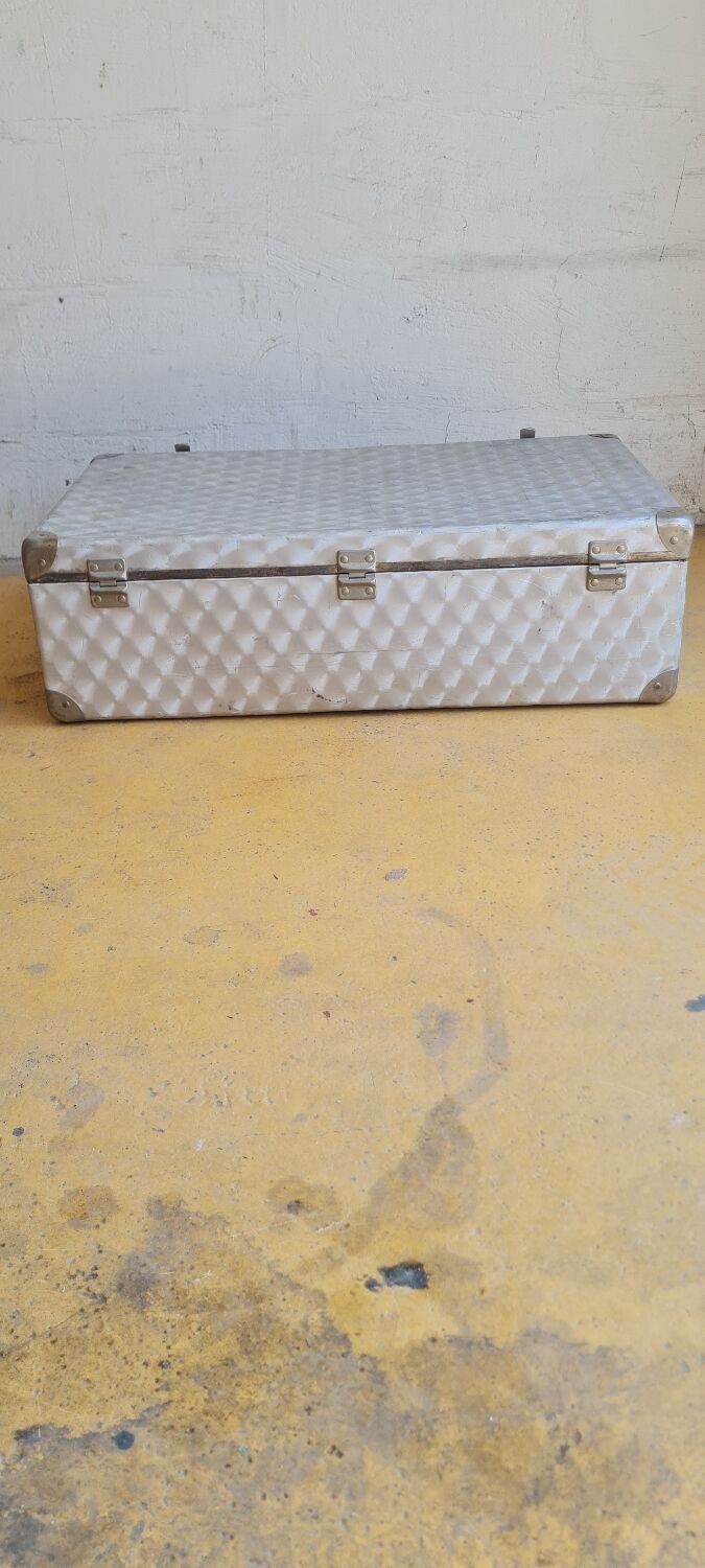 Vintage travel suitcase