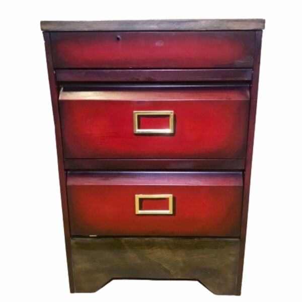 Meuble de rangement industriel à clapet