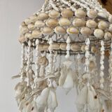 Vintage pendant light - 60s - shell