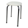 Tabouret chrome et skaï