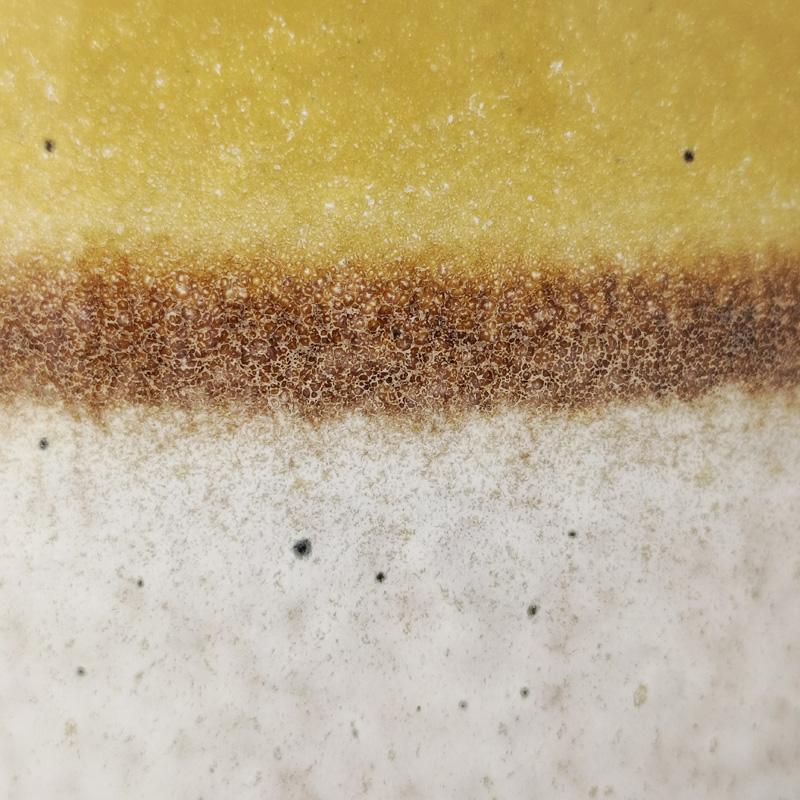 1970s Vase in Ceramic by F.lli Brambilla. Made in Italy