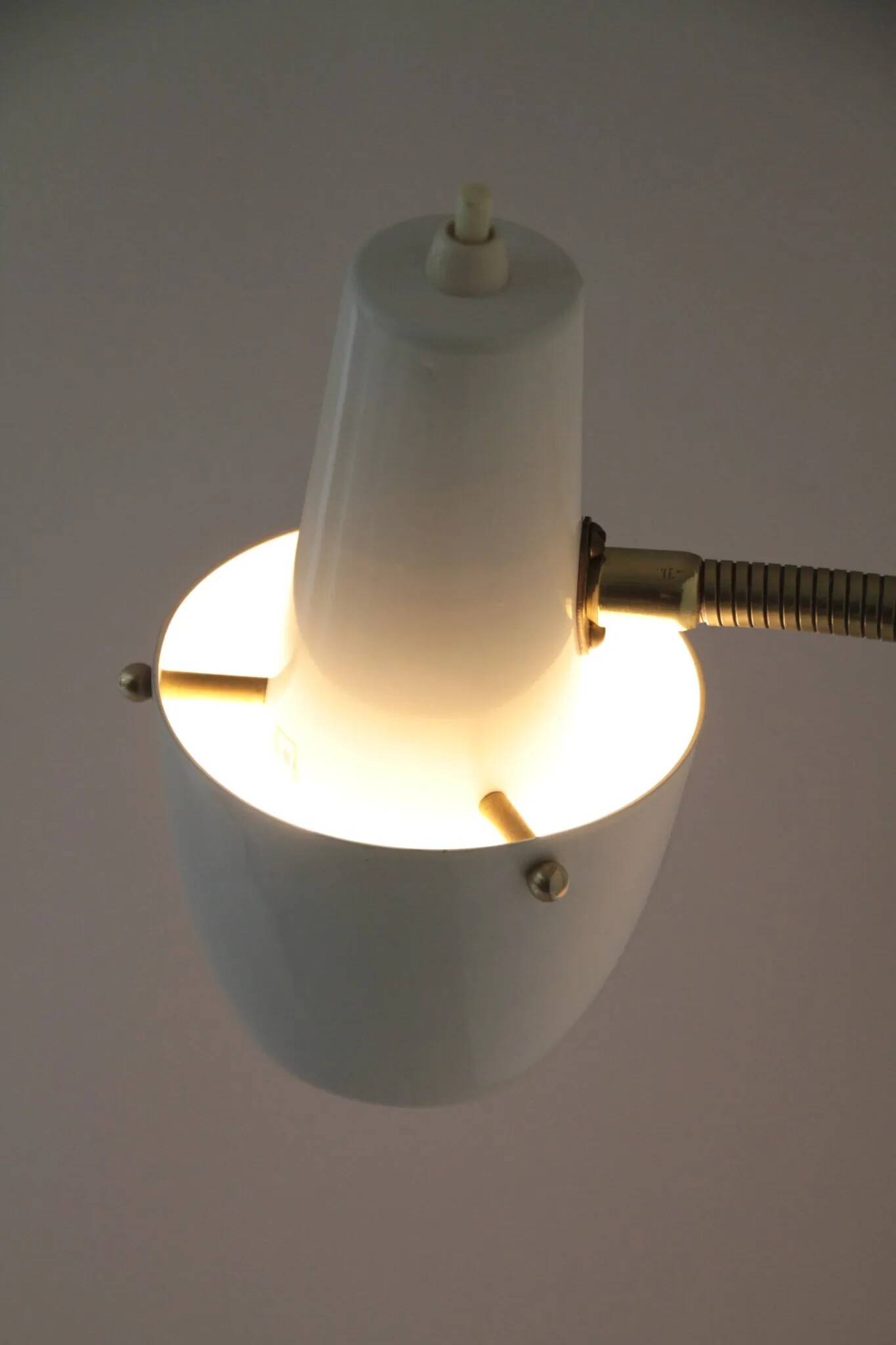 Model V-45 Wall Lamp by Eric Wärnå for EWÅ Armaturfabrik, Värnamo, Sweden — 1960s