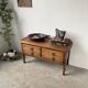 Guillerme and Chambron oak chest of drawers