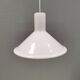 Lampe suspendue P&T. Conçu par Michael Bang pour Holmegaard Danemark 1976.