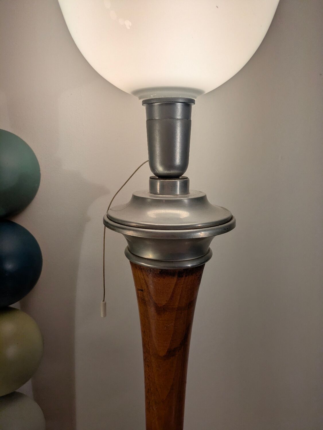 Lampe Mazda Art déco modèle original France 1940-50