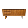 Enfilade bahut meuble tv hifi vintage noyer - 50/60 - style scandinave