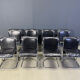 Set of 8 Calla chairs by Antonio Ari Colombo dining chairs, 1970s