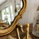 Old gilded mirror