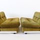 C&B Italia Amanta set of 2 lounge chairs by Mario Bellini 70s