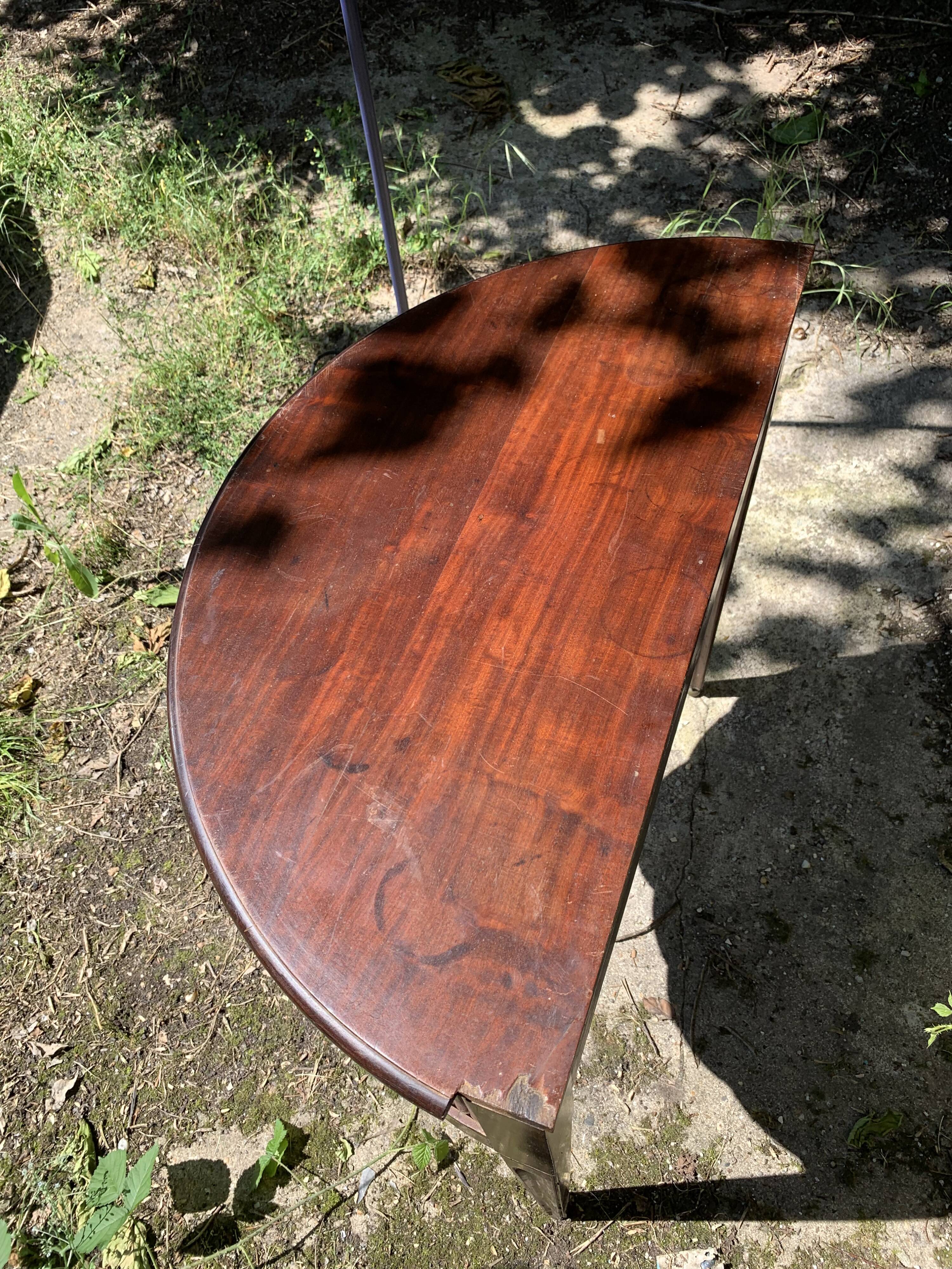Dutch mahogany console 19th century