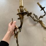 Pair of Louis XV bronze sconces