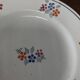Set of six dessert plates in Saint Amand ironstone earthenware